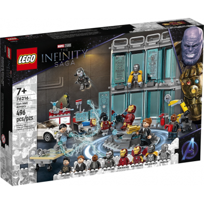 LEGO SUPER HEROS Marvel L’armurerie d’Iron Man 2022